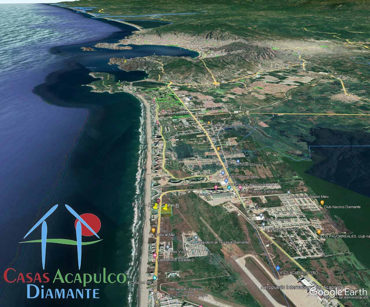 Terreno Barra Vieja Fracciones FV - Ubicación satelital y entorno 7